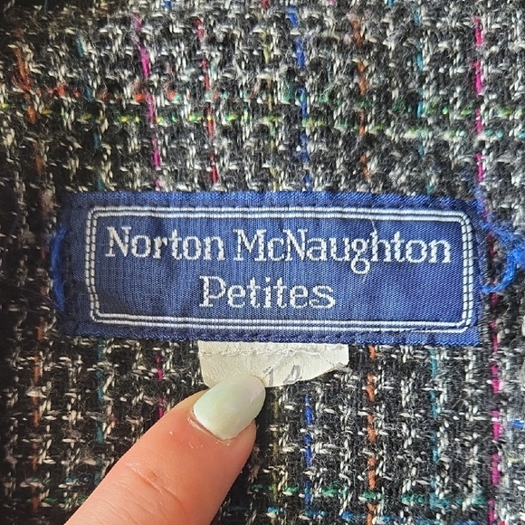 Norton McNaughton Petites Wool Blazer - Picture 7 of 7